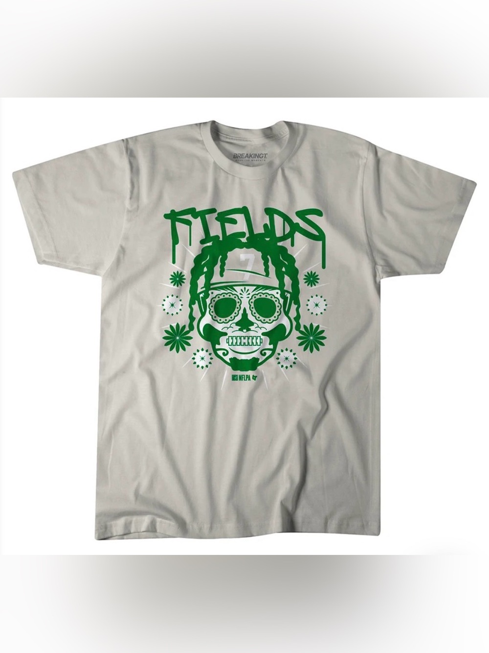 JUSTIN FIELDS: SUGAR SKULL REMIX T Shirt. Men’s XL. NWT!